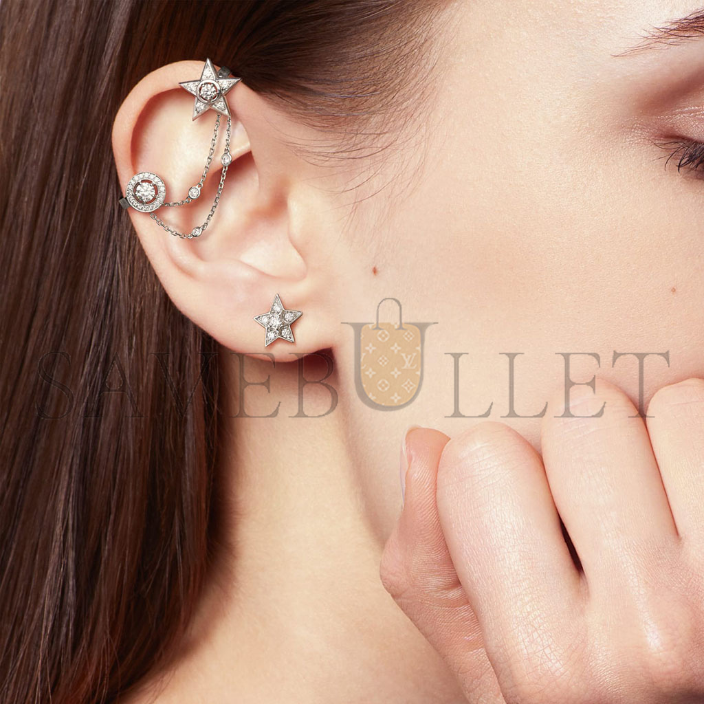 Ch*el comÈte gÉode earrings j0464